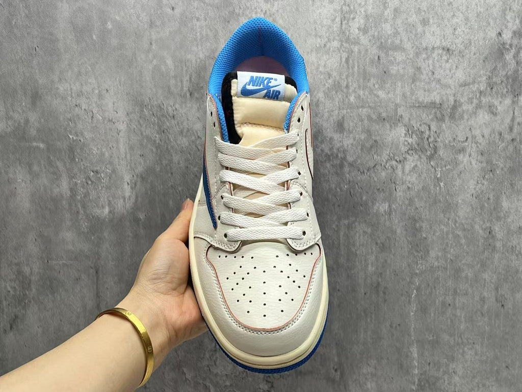 Travis Scott x fragment design x Air Jordan 1 Low Shoes Sneakers