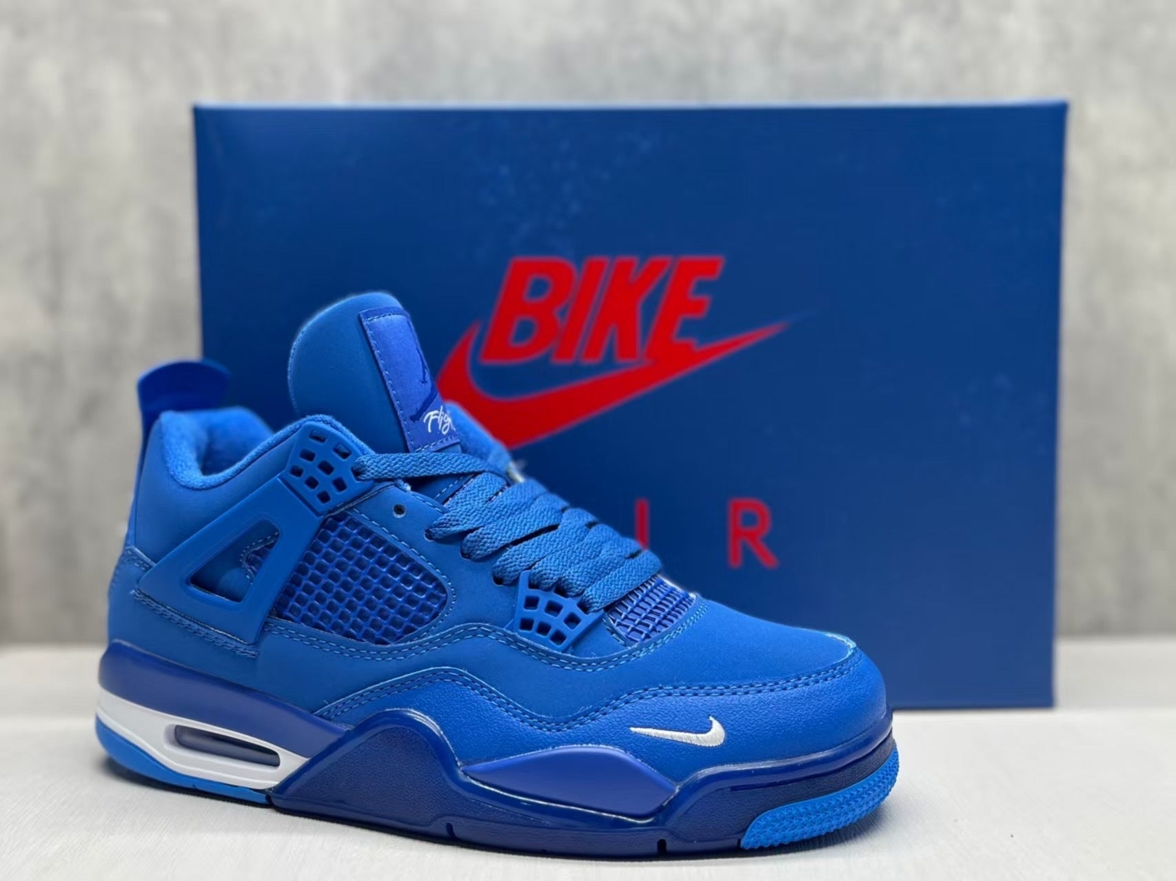 Nigel Sylvester x Jordan Air Jordan 4 OG "blue by blue"BIKE Shoes Sneakers