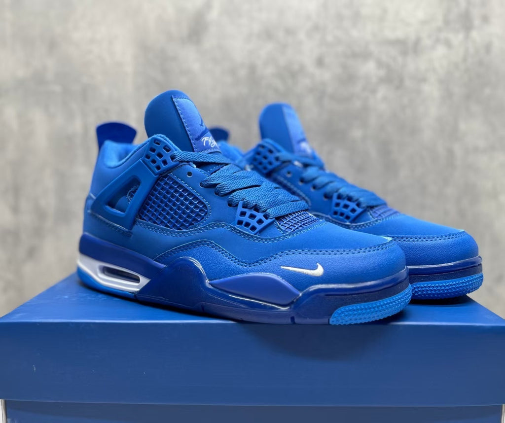Nigel Sylvester x Jordan Air Jordan 4 OG "blue by blue"BIKE Shoes Sneakers