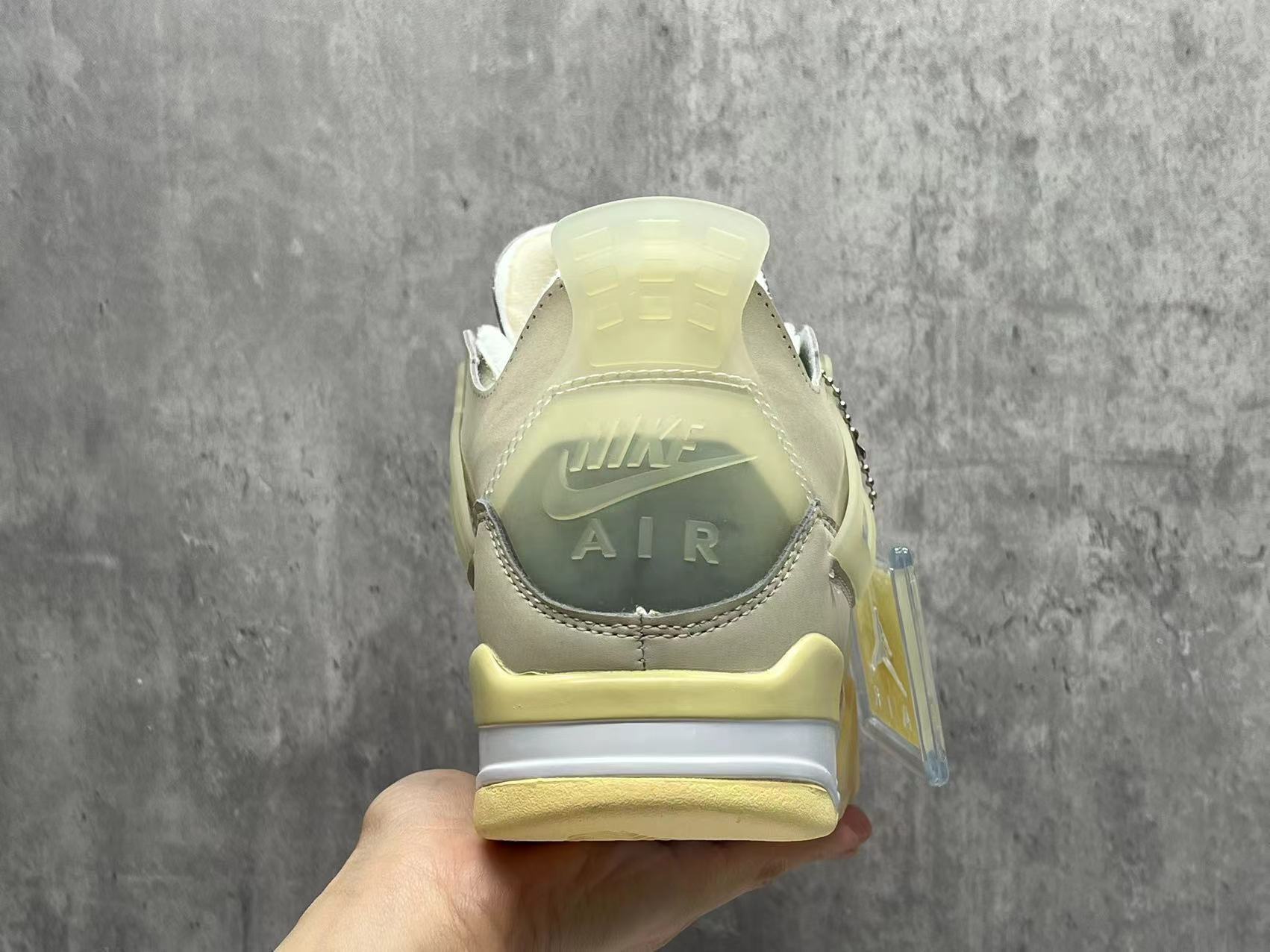 OFF-WHITE x Jordan 4 Sail  Shoes Sneakers