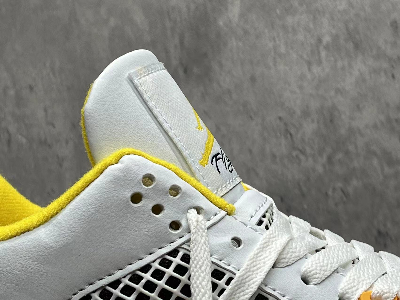 Air Jordan 4 Retro “Vivid Sulfur” Shoes Sneakers