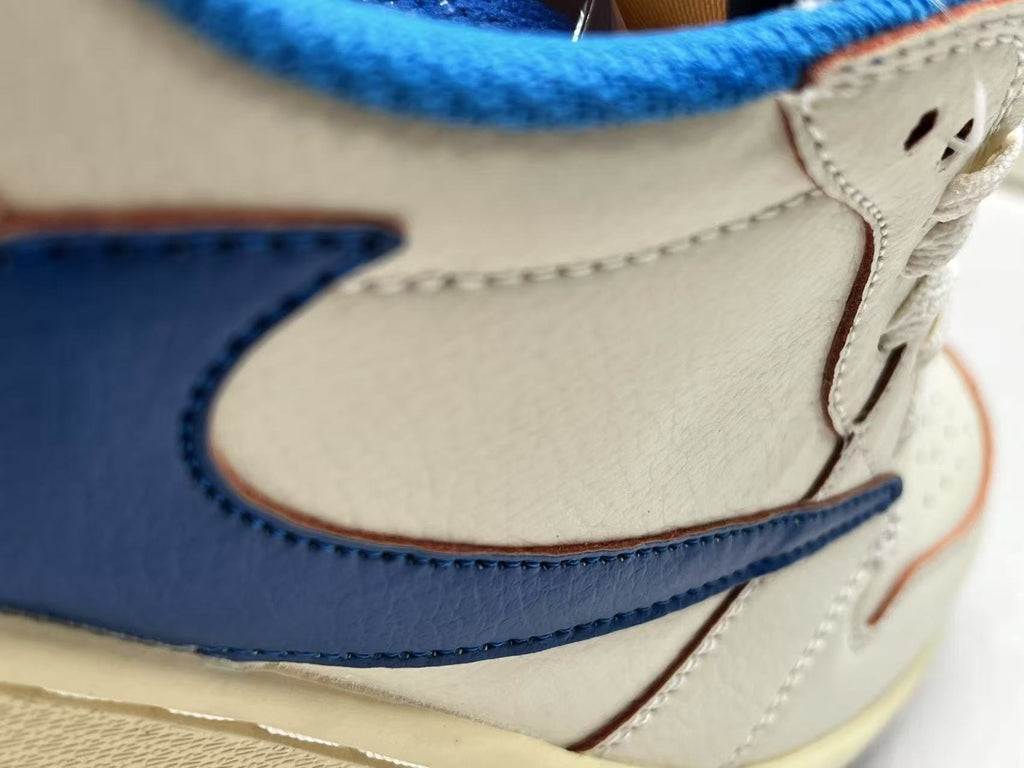 Travis Scott x fragment design x Air Jordan 1 Low Shoes Sneakers