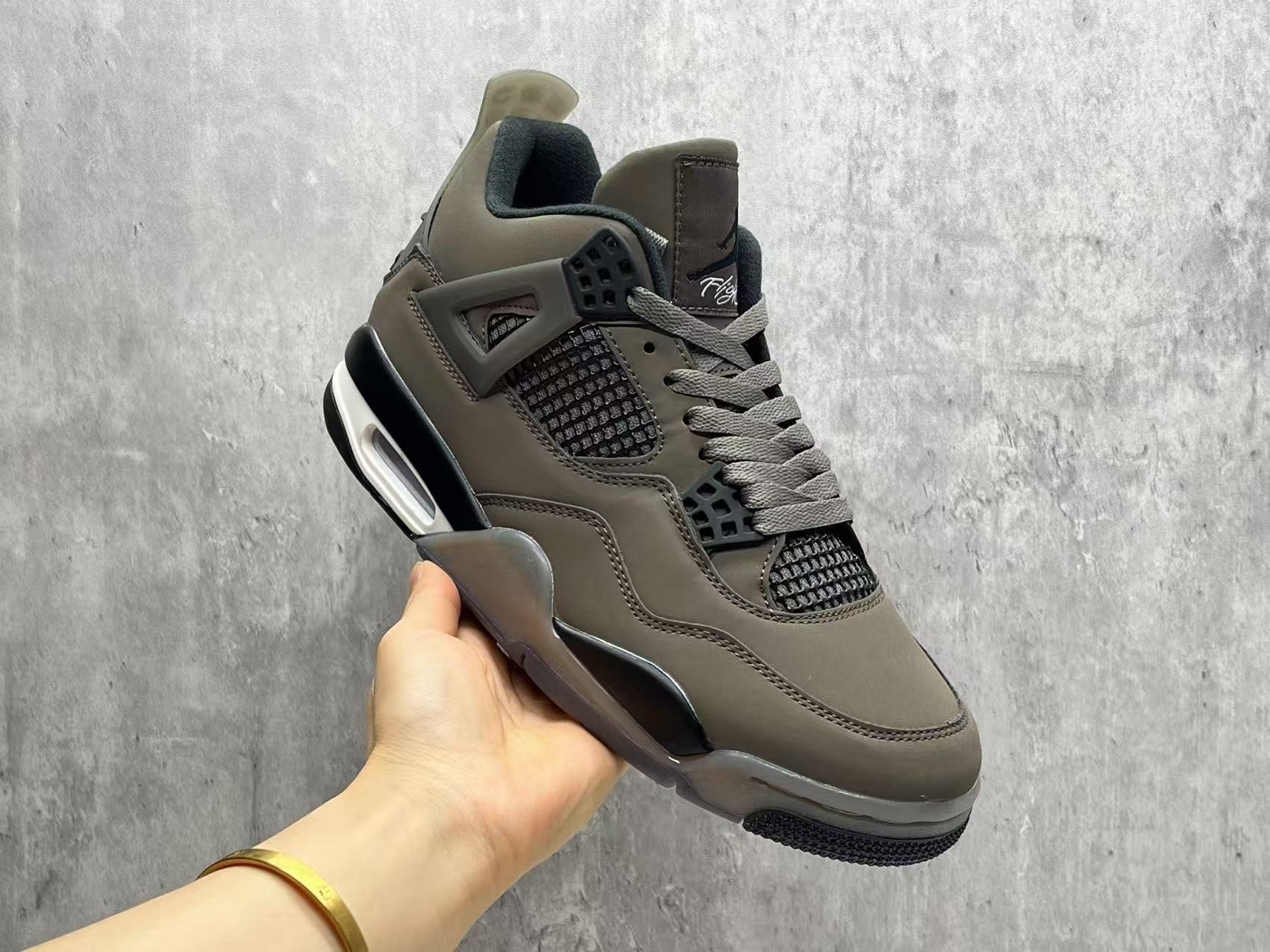 Air Jordan 4 Ship “Cave Stone” Shoes Sneakers