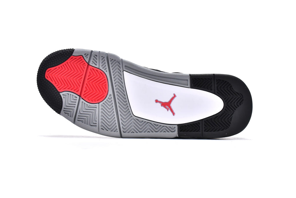 Air Jordan 4 Retro "Black Canvas" Shoes Sneakers