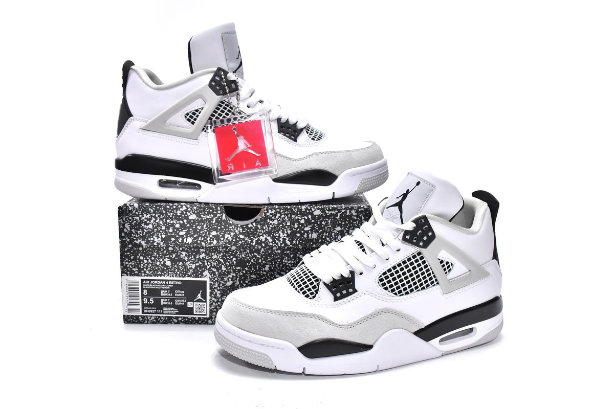 Air Jordan 4 Retro "Military Black" Shoes Sneakers