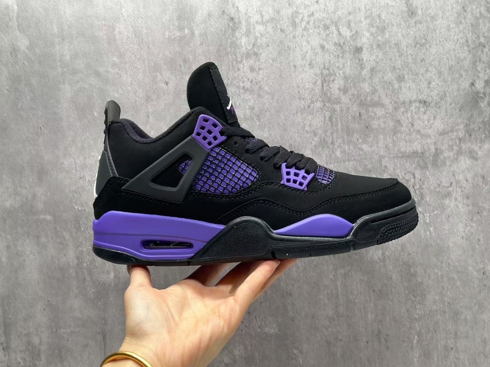 Air Jordan 4 "Purple Thunder" Shoes Sneakers