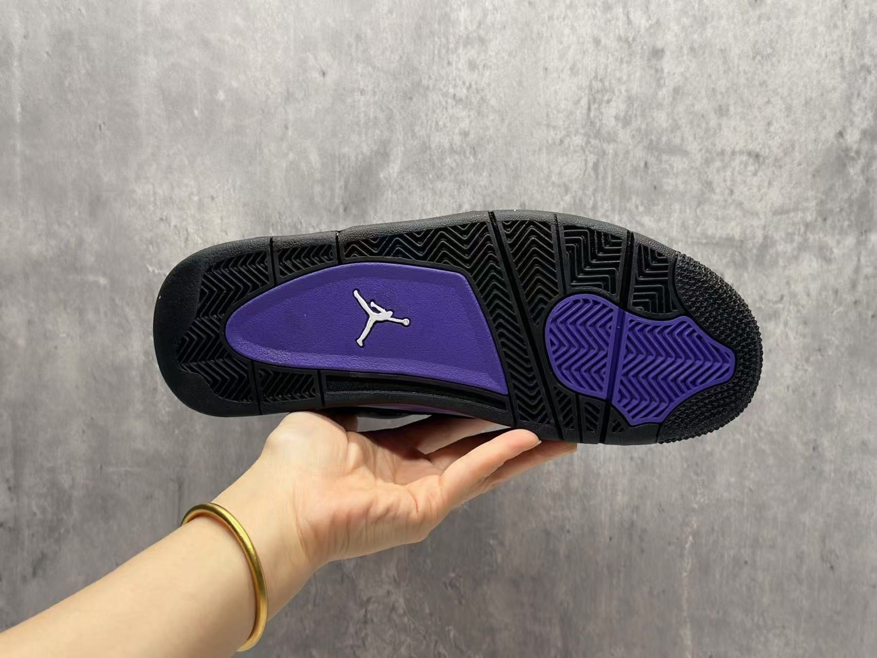 Air Jordan 4 "Purple Thunder" Shoes Sneakers