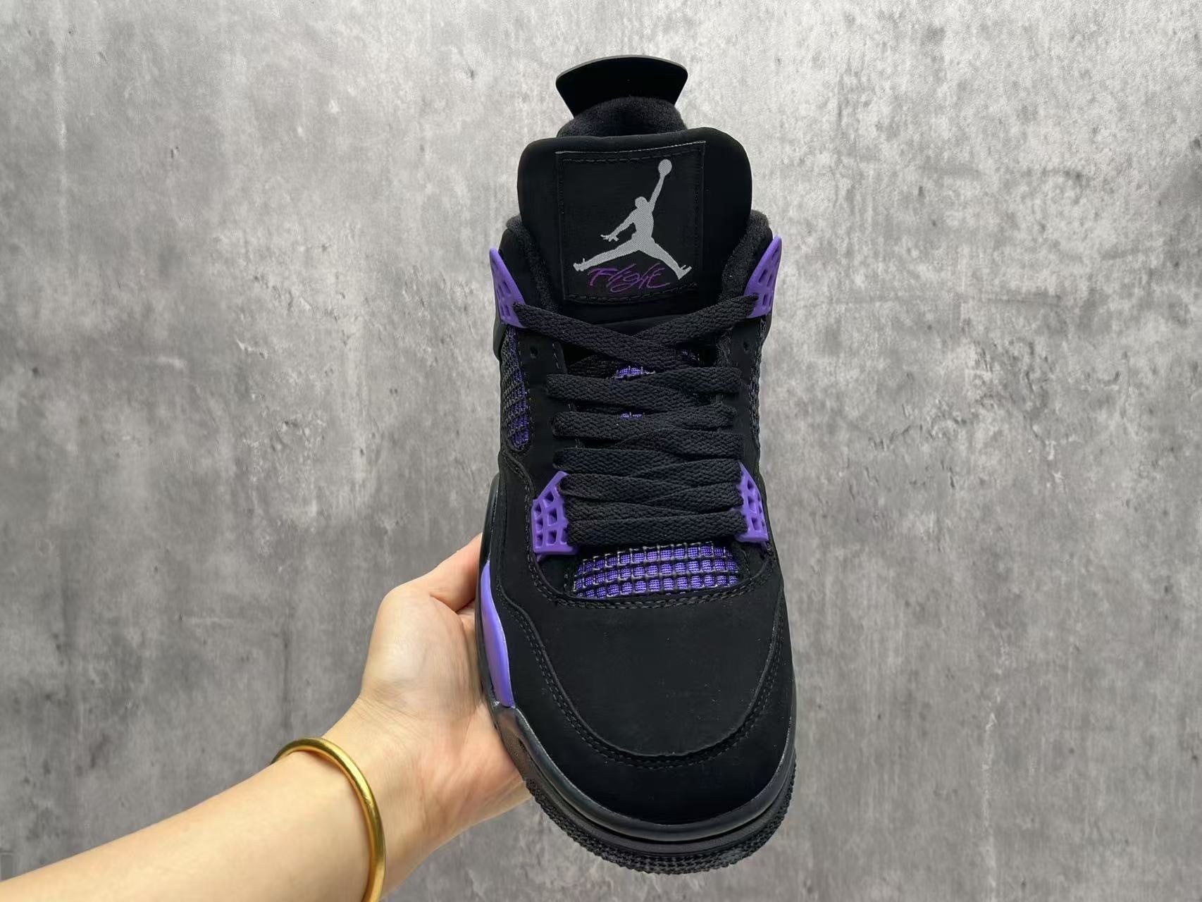 Air Jordan 4 "Purple Thunder" Shoes Sneakers