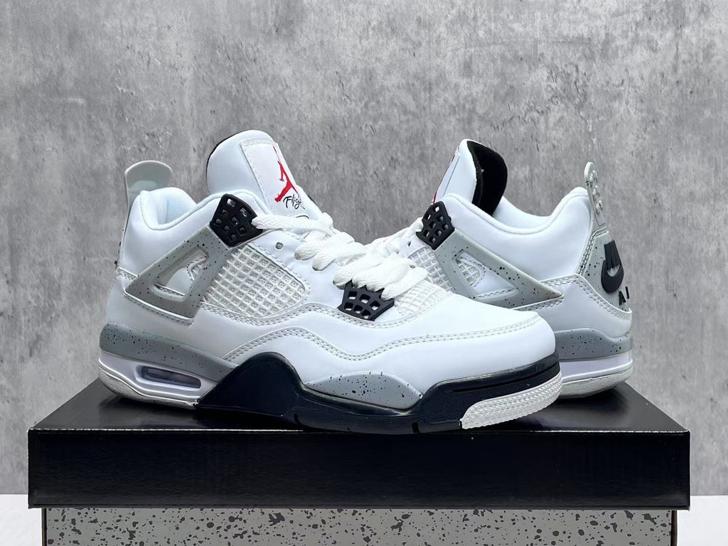 Air Jordan 4 "White Cement" Shoes Sneakers