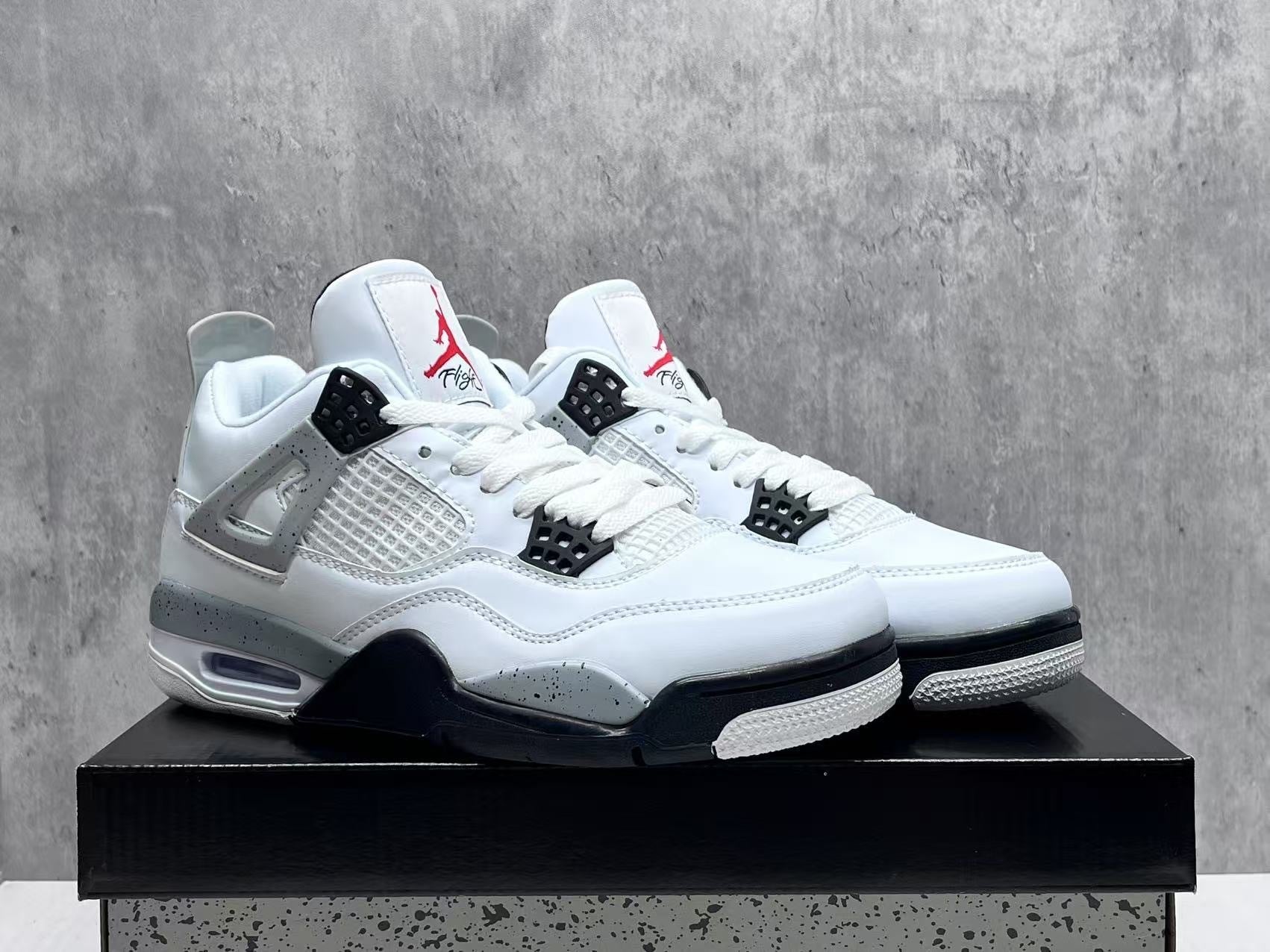 Air Jordan 4 "White Cement" Shoes Sneakers