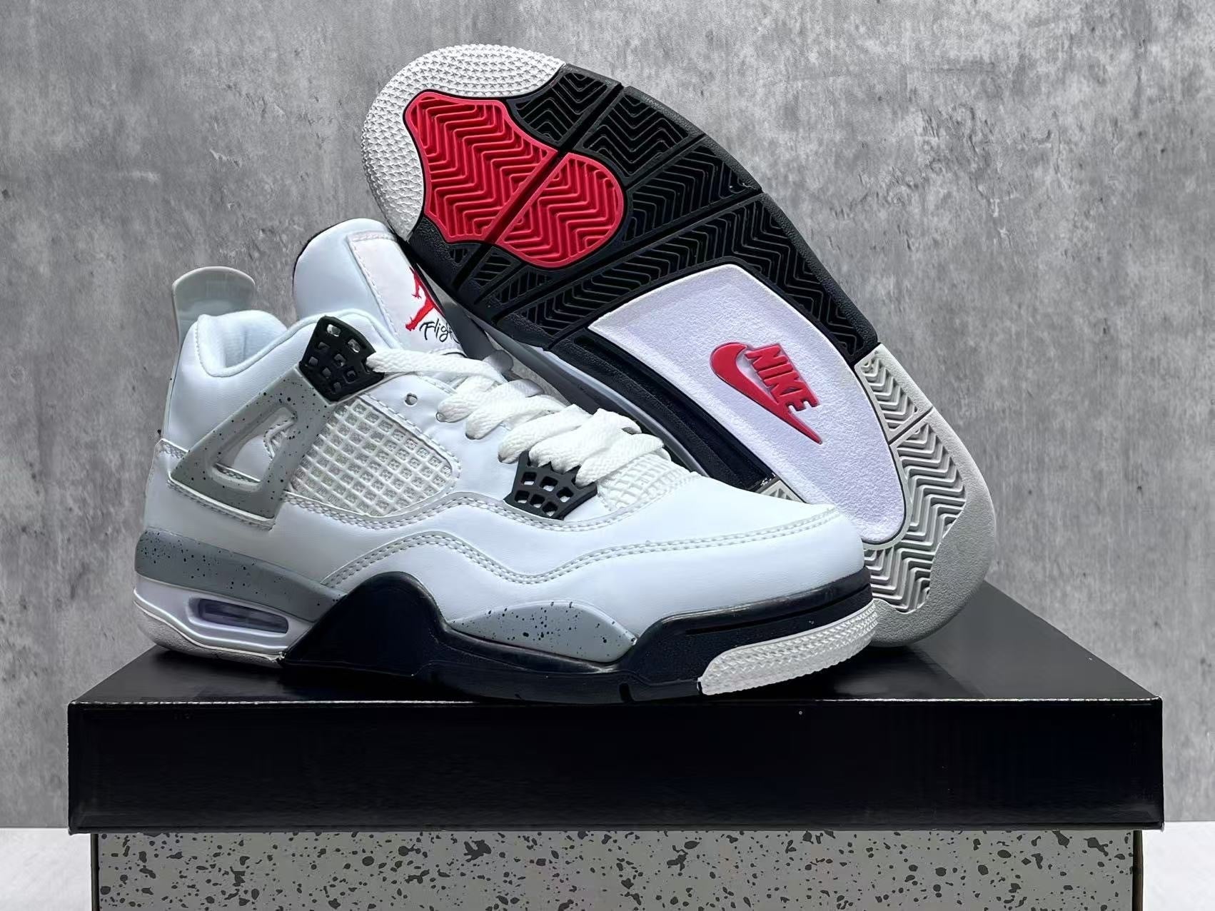 Air Jordan 4 "White Cement" Shoes Sneakers
