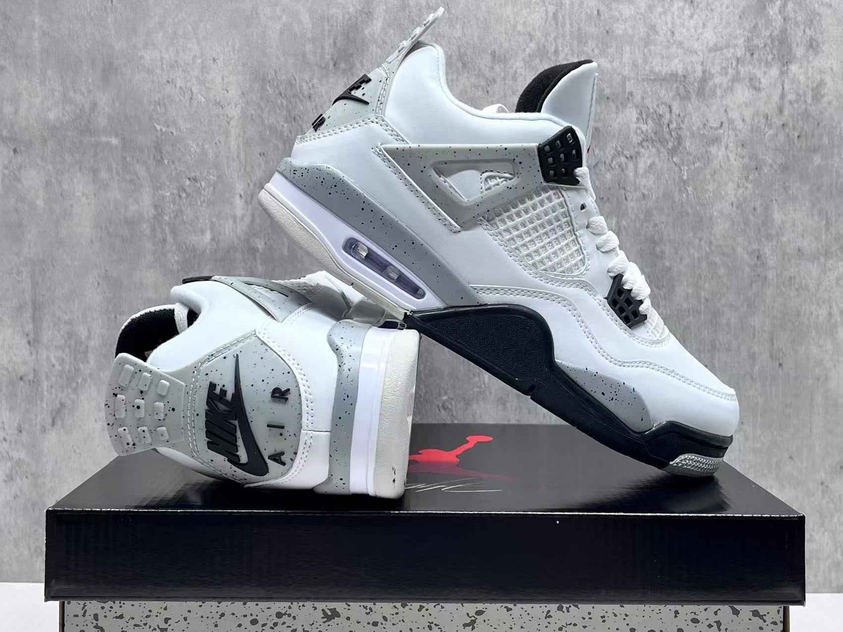 Air Jordan 4 "White Cement" Shoes Sneakers