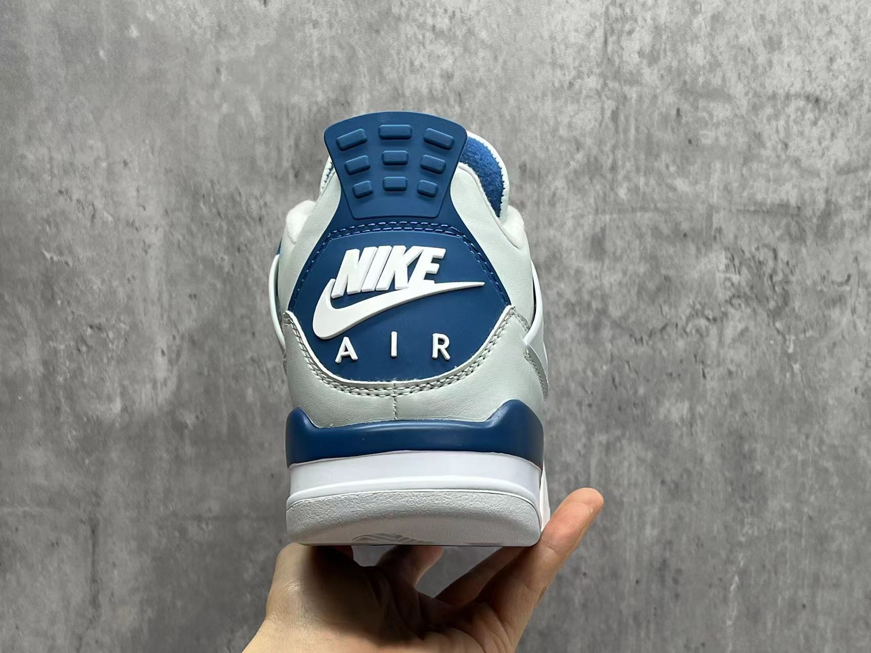 Air Jordan 4 Retro "Military Blue" Shoes Sneakers