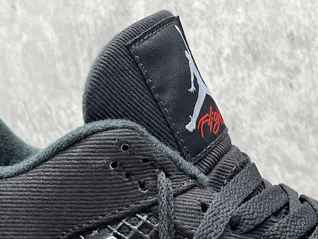 Air Jordan 4 Retro se"black canvas" Shoes Sneakers
