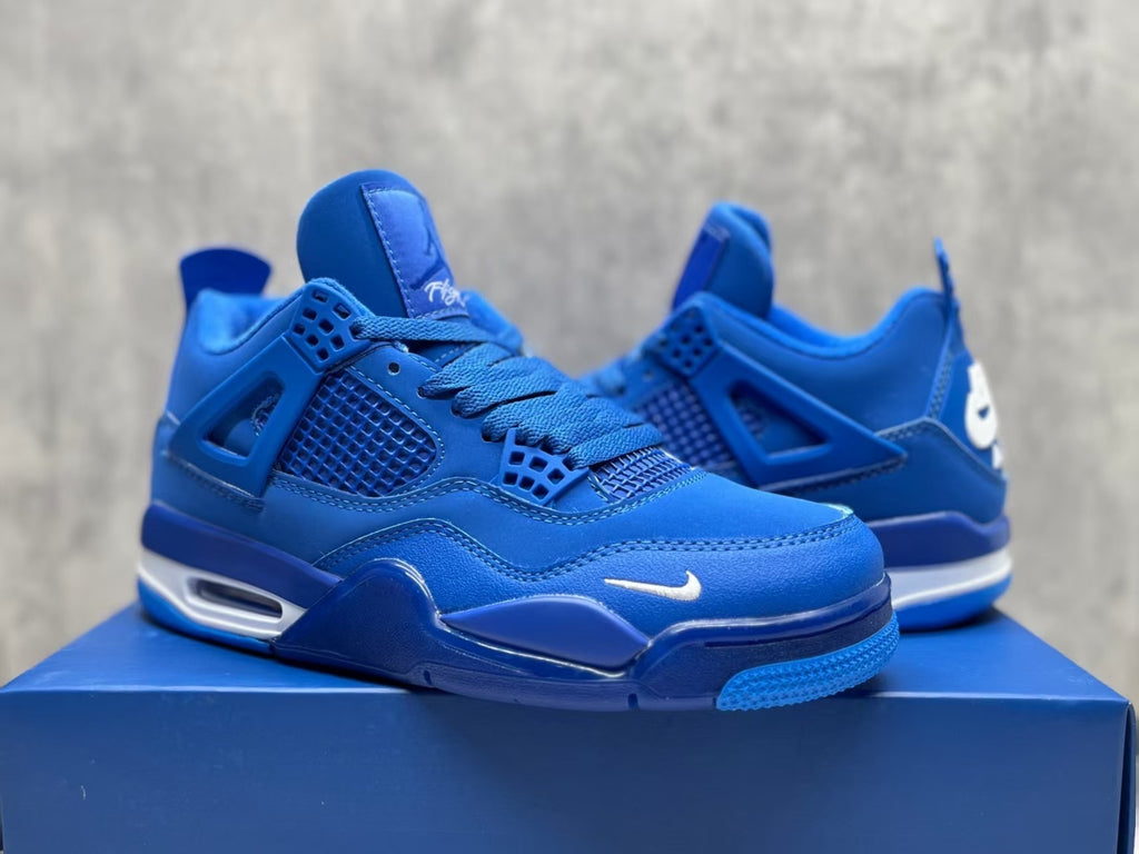 Nigel Sylvester x Jordan Air Jordan 4 OG "blue by blue"BIKE Shoes Sneakers