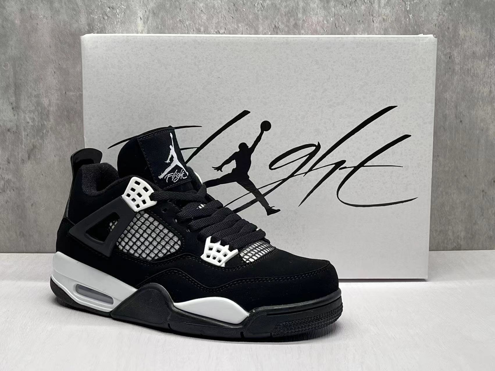 Air Jordan 4 Retro "White Thunder" Shoes Sneakers