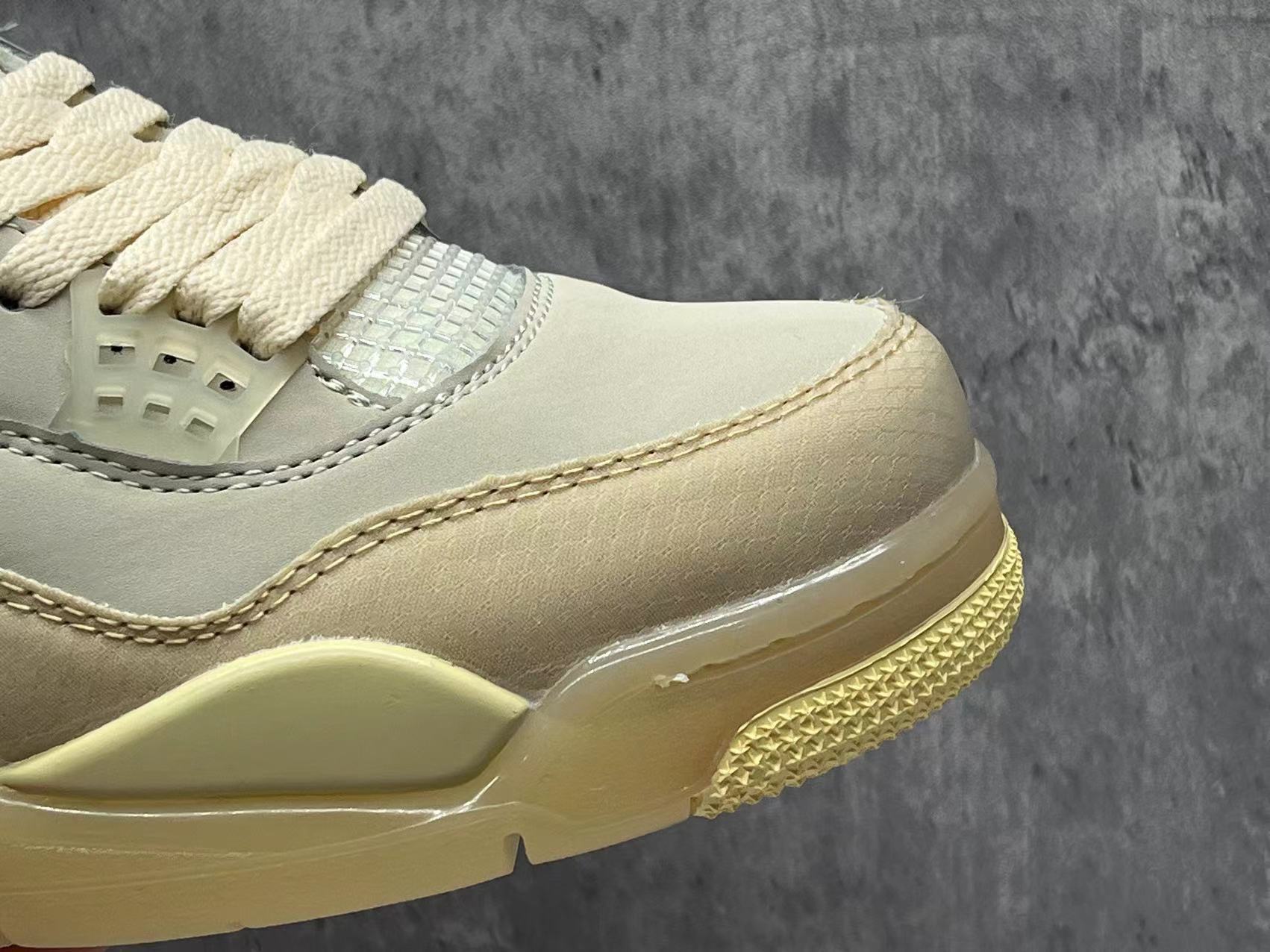 OFF-WHITE x Jordan 4 Sail  Shoes Sneakers