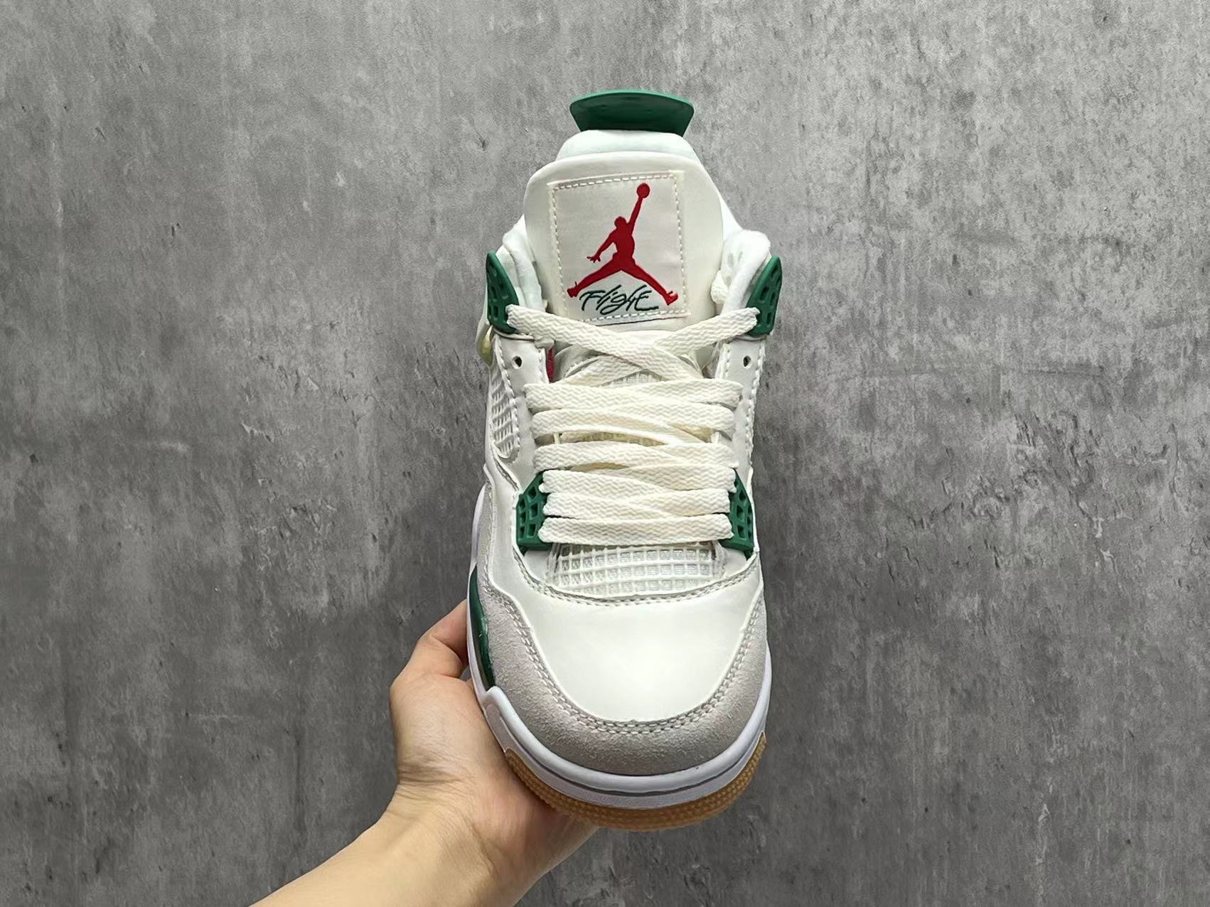 SB✘AirJordan 4 Pine Green Shoes Sneakers