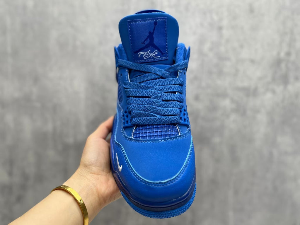 Nigel Sylvester x Jordan Air Jordan 4 OG "blue by blue"BIKE Shoes Sneakers