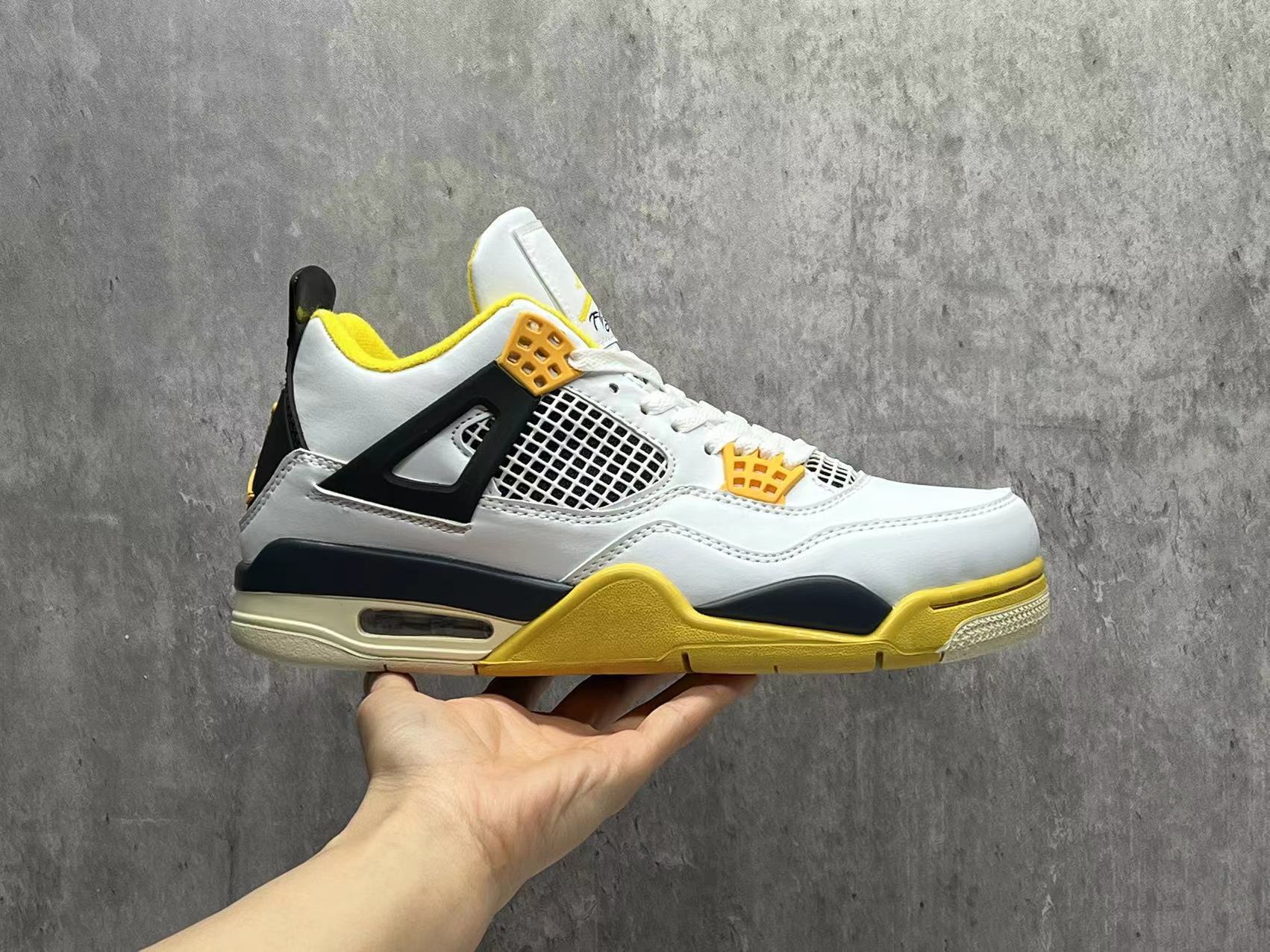 Air Jordan 4 Retro “Vivid Sulfur” Shoes Sneakers